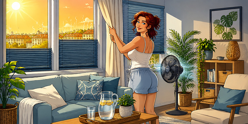 Wohnung kühlen ohne Klimaanlage